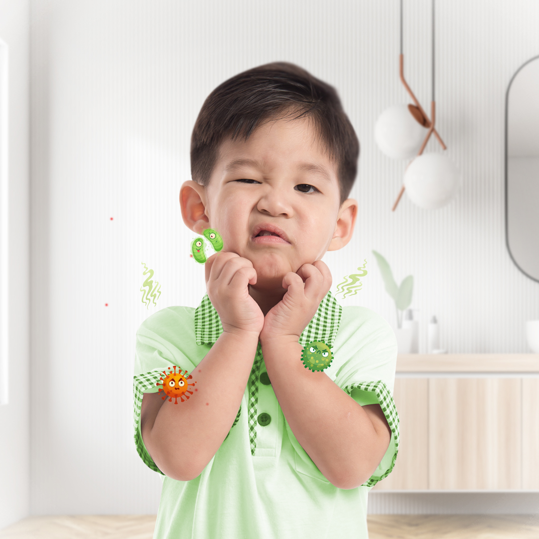 Hati-hati, Masalah Kulit Mengintai Si Kecil yang Malas Mandi